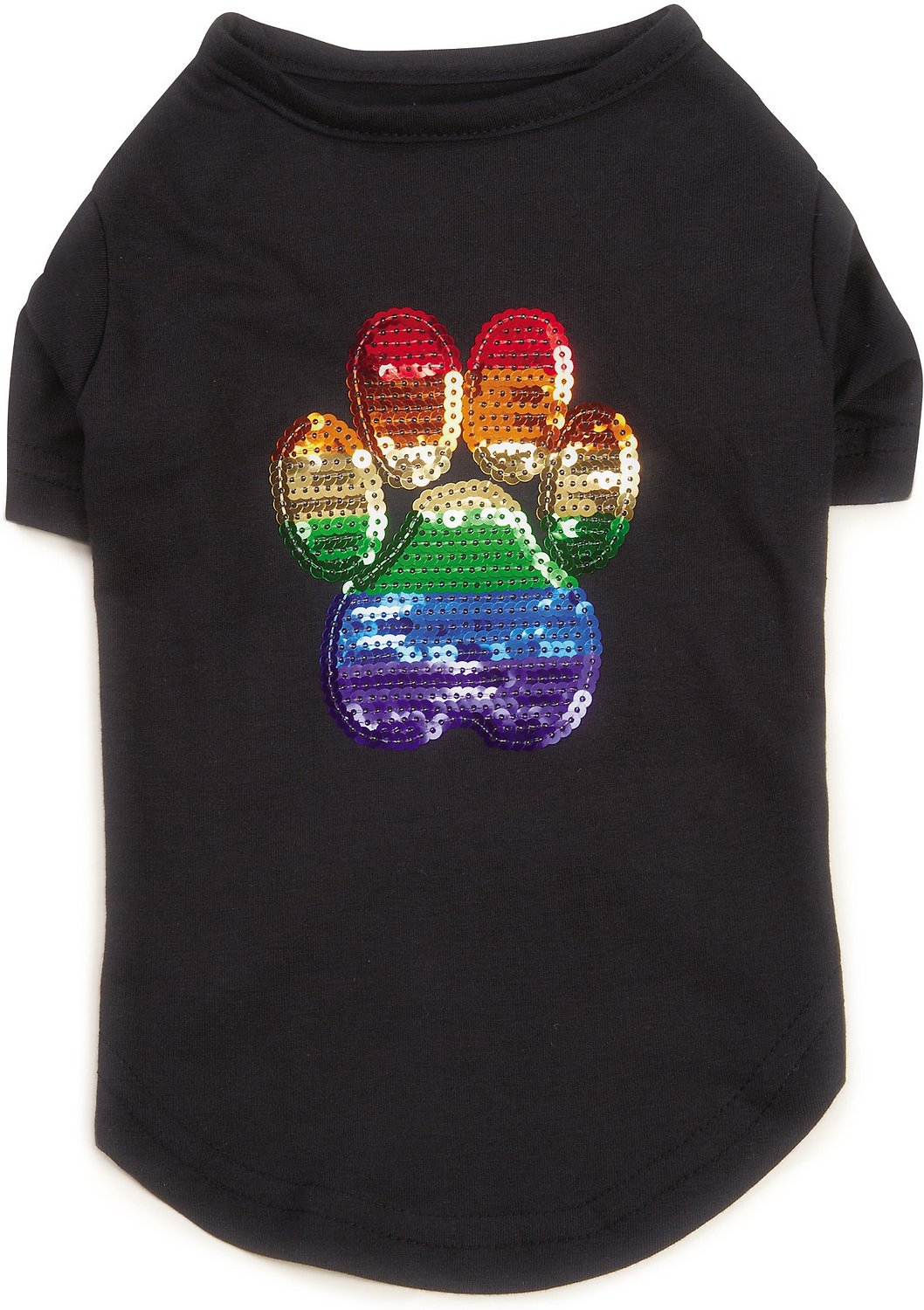 Casual Canine Sequin Puppy Pride UPF 40 Dog Tee