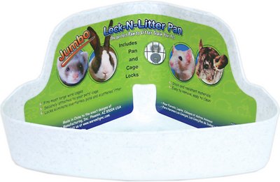 Ware Lock-N-Litter Small Animal Litter Pan, Color Varies, Jumbo