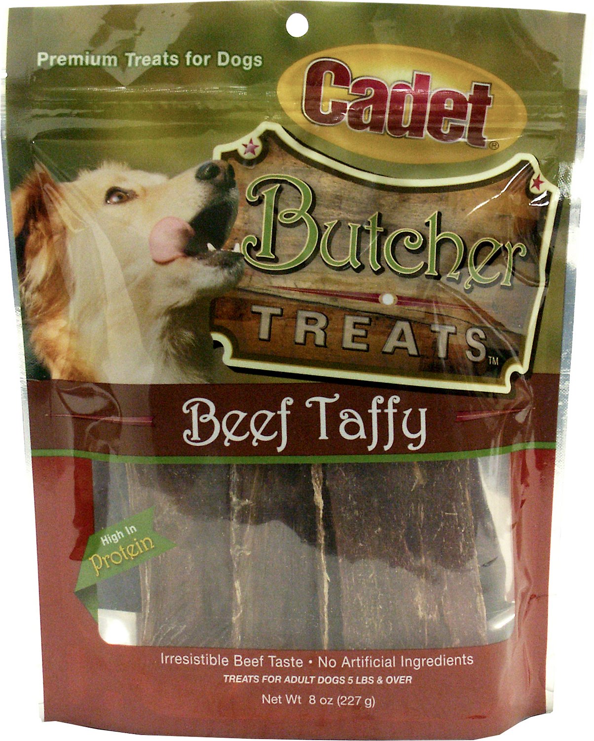 Cadet Butcher Beef Taffy Dog Treats