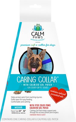 Calm Paws Recovery Caring Dog Collar, Medium