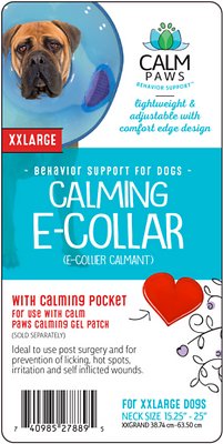 Calm Paws Calming Dog E-Collar, XX-Large
