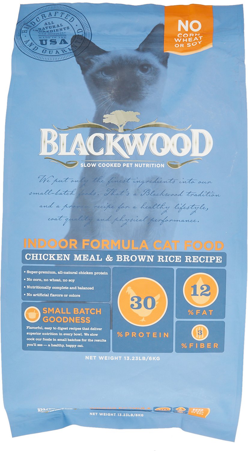 Blackwood Chicken Meal & Rice Recipe Indoor Formula Dry Cat Food