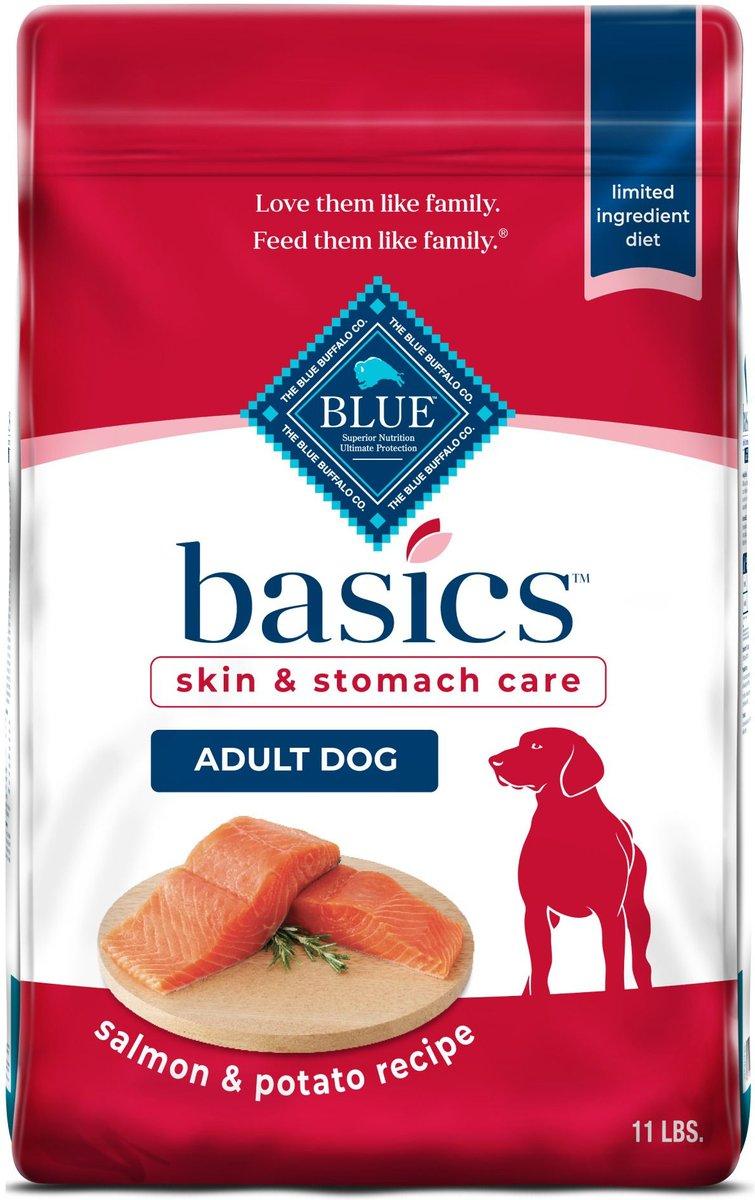 Blue Buffalo BLUE Basics Skin & Stomach Care Salmon & Potato Adult Dry Dog Food
