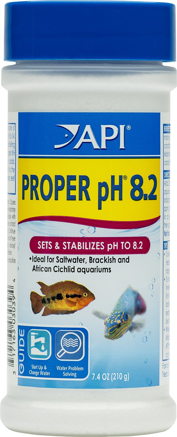 API Proper pH 8.2 Aquarium Water Treatment, 7.1-oz bottle