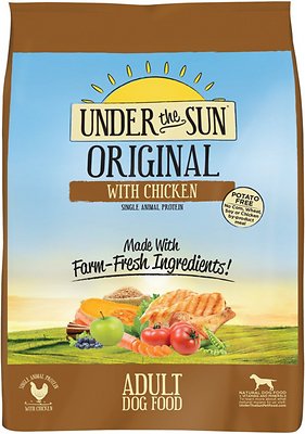 Under the Sun Original Adult Chicken Recipe Dry Dog Food, 5-lb (**)