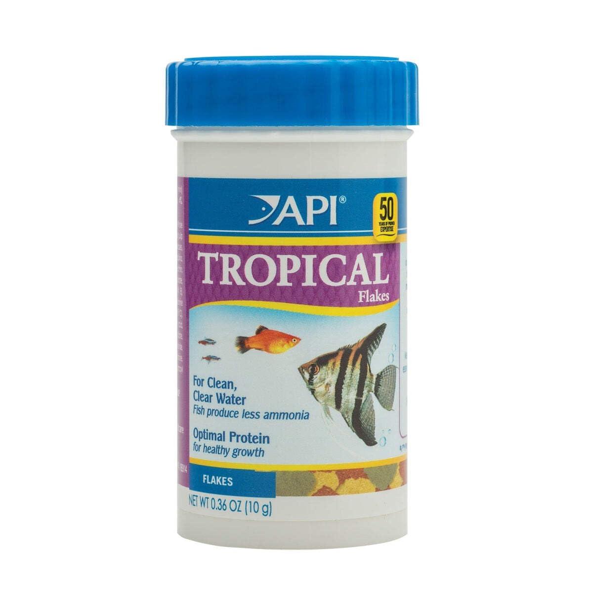 API Flakes Tropical Fish Food, 0.36-oz