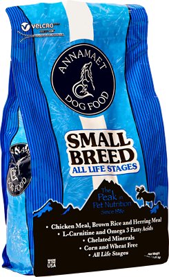 Annamaet Small Breed All Life Stages Dry Dog Food, 15-lb