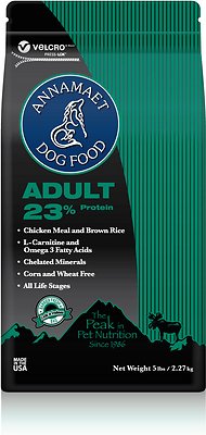 Annamaet Adult 23% Dry Dog Food, 15-lb