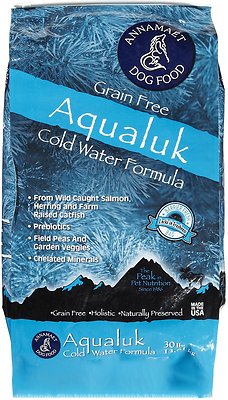 Annamaet Aqualuk Cold Water Formula Grain-Free Dry Dog Food, 30-lb