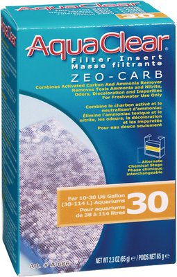 AquaClear Zeo-Carb Filter Insert, Size 30