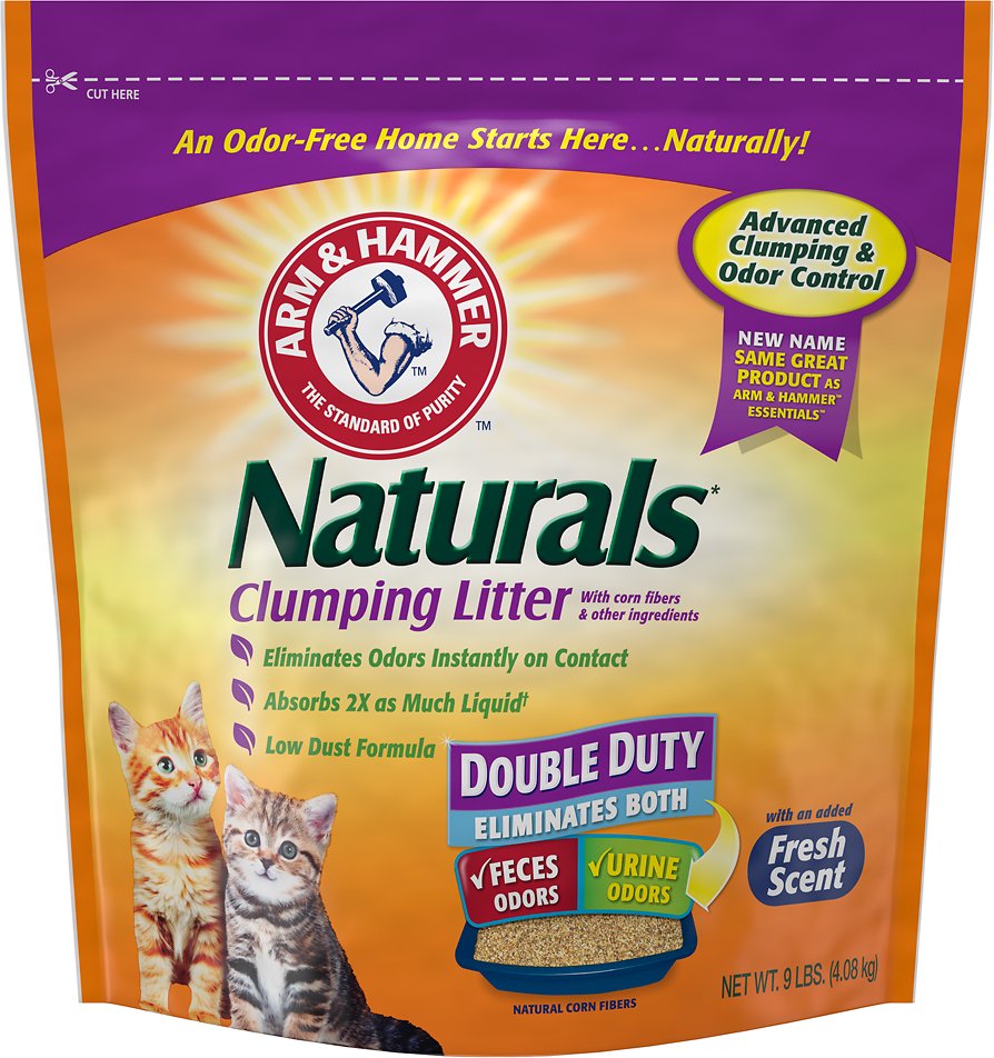 Arm & Hammer Litter Naturals Clumping Cat Litter, 9-lb (Weights: -)
