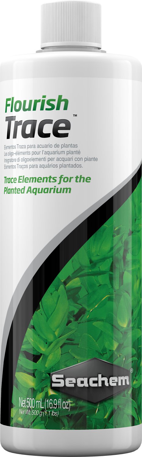 Seachem Flourish Trace Elements Planted Aquarium Supplement, 16.9-oz bottle