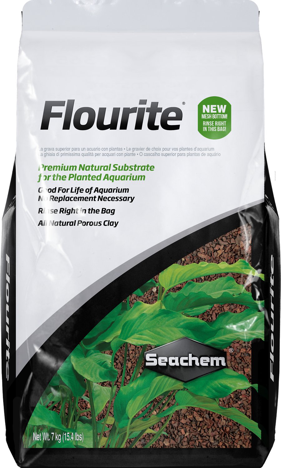 Seachem Flourite Planted Aquarium Natural Substrate Supplement, 15.4-lb