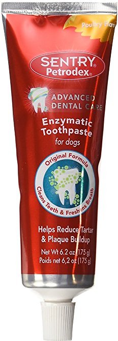 Sentry Petrodex Veterinary Strength Enzymatic Poultry Flavor Dog Toothpaste