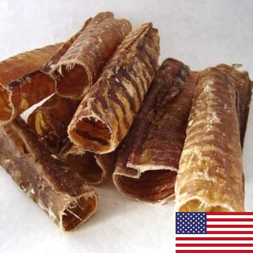 Butcher's Block Krunchie Tubes Beef Trachea Dog Treat