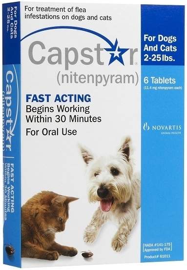 Capstar Flea Treatment for Cats and Dogs, 6 Month - Dogs and Cats 2-25-lb (Size: 6 Month - Dogs and Cats 2-25 lbs, Size: 6 Month - Dogs and Cats 2-25-lb)