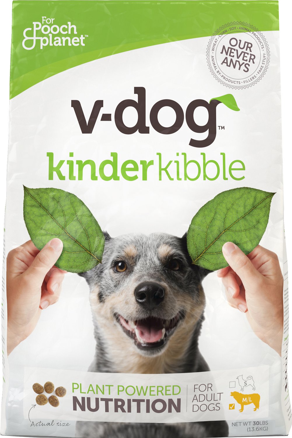 V-Dog Kinder Kibble Vegan Adult Dry Dog Food