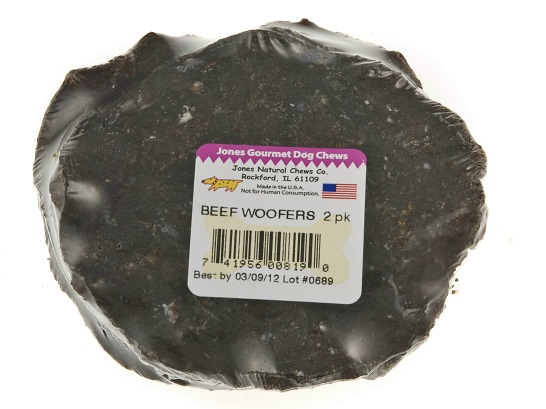 Jones Natural Chews Woofer Dog Treat, 1-count (Size: 1-count)