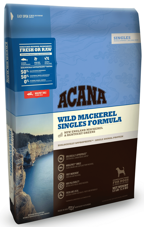 ACANA Singles Limited Ingredient Diet Wild Mackerel Formula Dry Dog Food