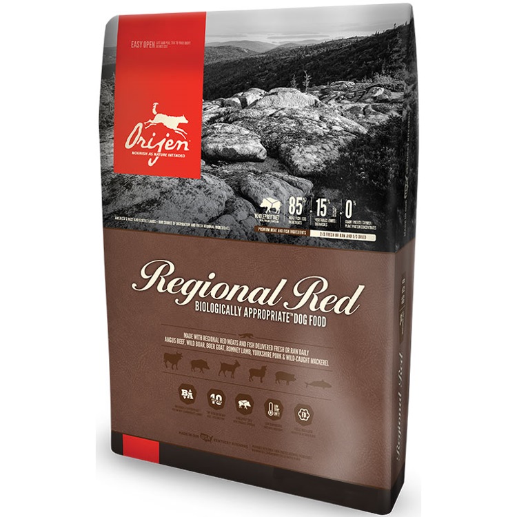 orijen regional red dog food 25 lb