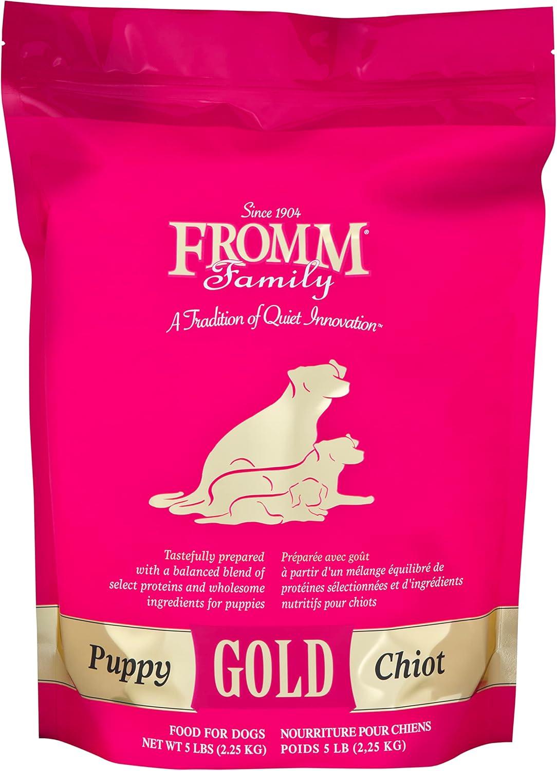 Fromm Family Gold Puppy Dry Dog Food, 5-lb