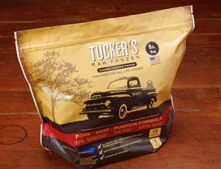 Tucker's Raw Frozen Grain-Free Pork, Beef & Pumpkin Formula Raw Frozen Dog Food, 3-lb (**)