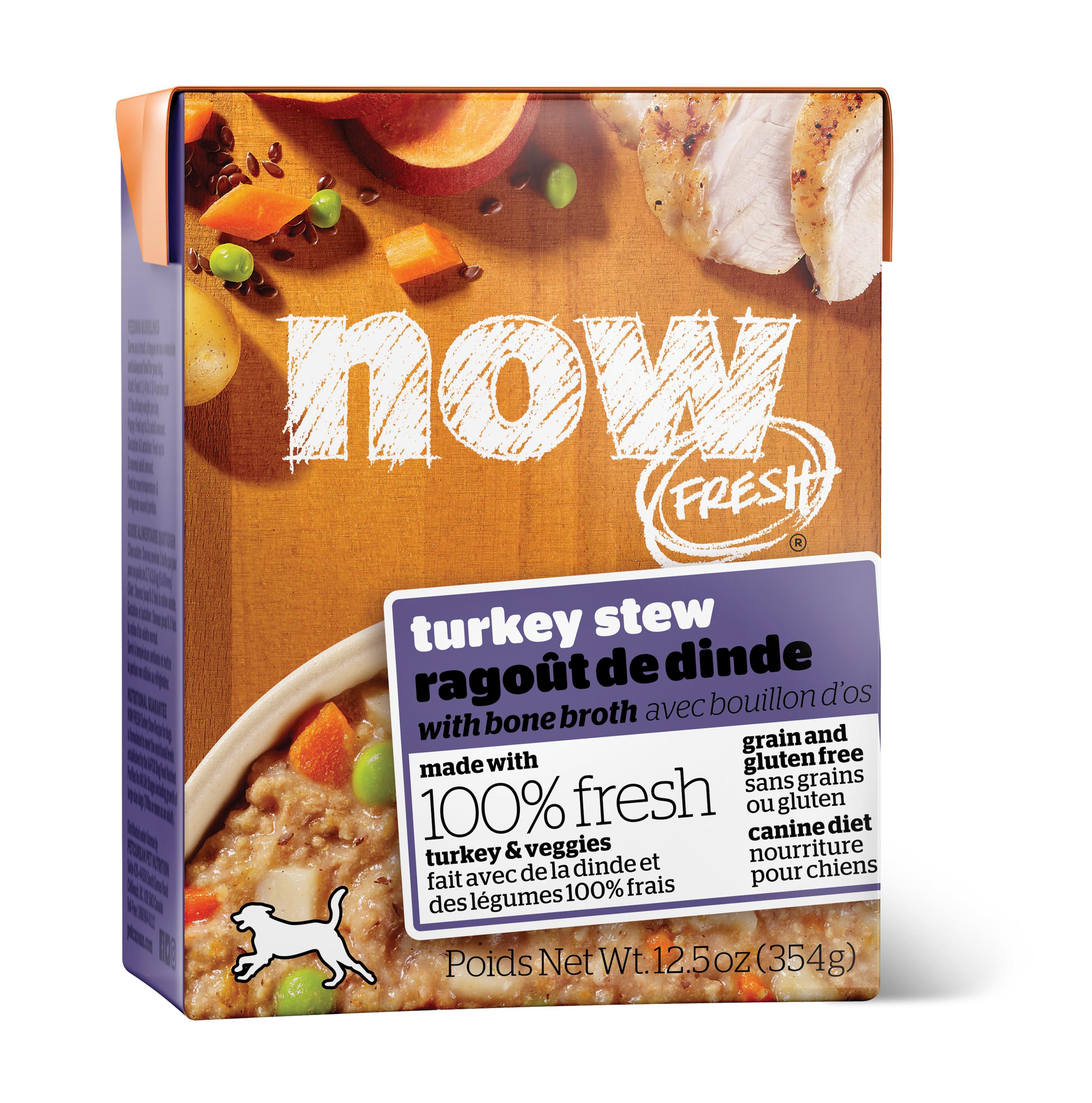 NOW FRESH Turkey Stew Grain Free Wet Dog Food 12.5 oz Pet Pros