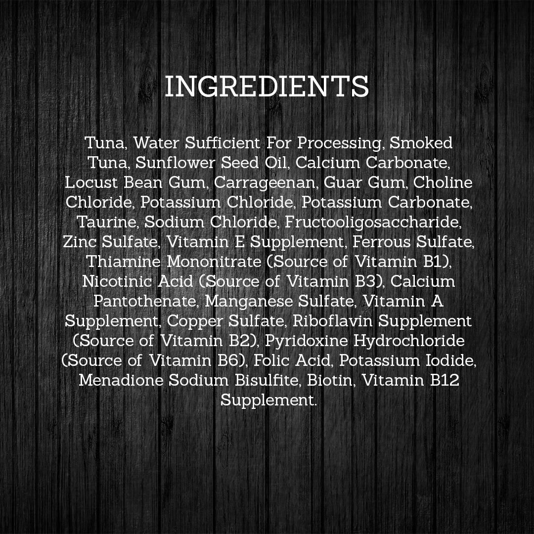 Fussie Cat Premium Tuna with Smoked Tuna in Aspic Grain-Free Wet Cat Food Can, 2.82-oz