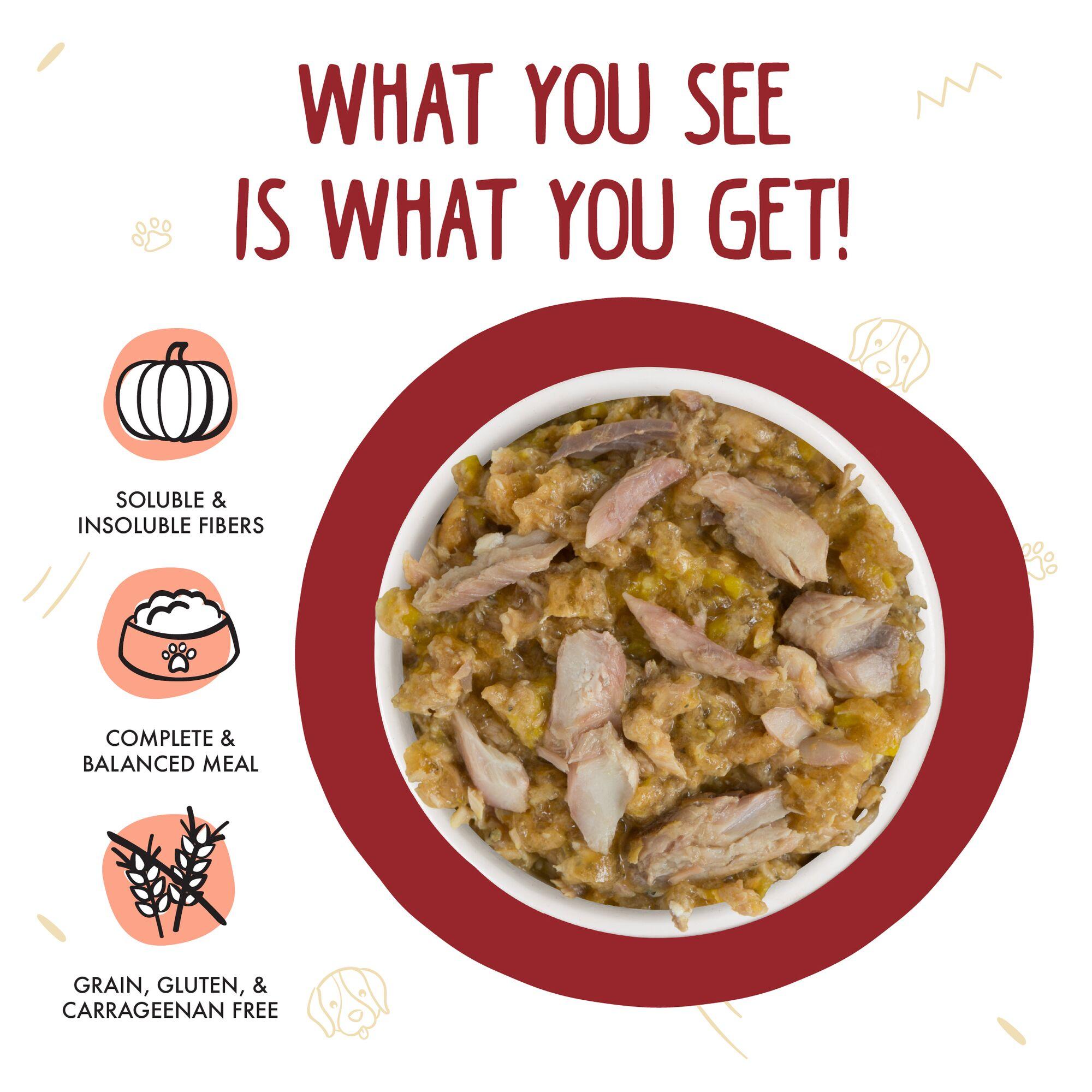 Weruva Classic Dog Marbella Paella with Mackerel & Pumpkin in Aspic Wet Dog Food Can, 14-oz