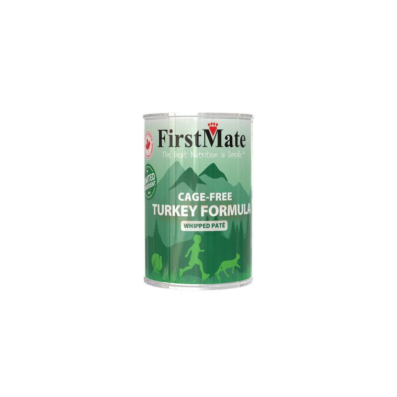 FirstMate Limited Ingredient Cage-Free Turkey Wet Cat Food Can, 12.2-oz