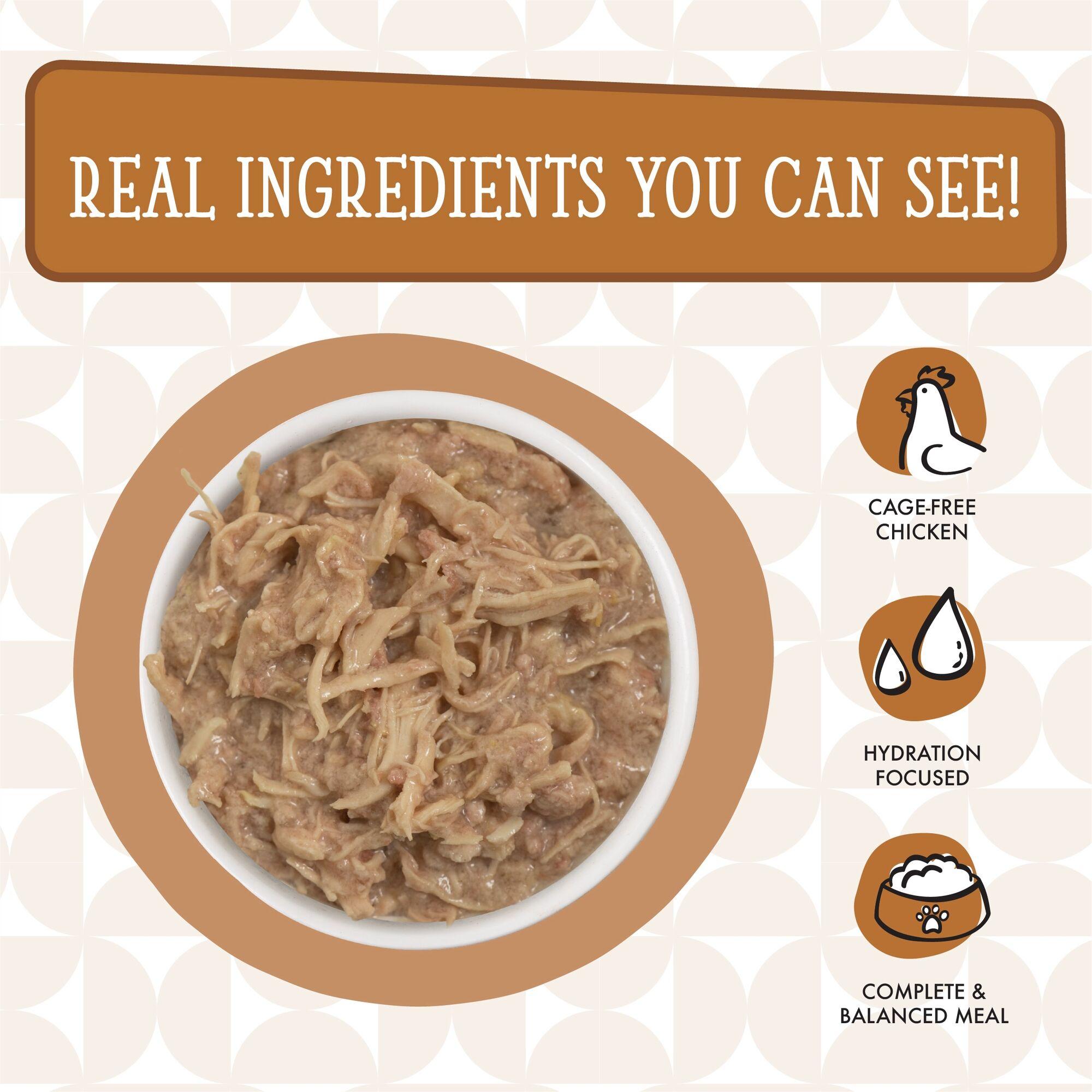 Cats in the Kitchen Fowl Ball Chicken & Turkey Recipe Au Jus Wet Cat Food Can, 3.2-oz