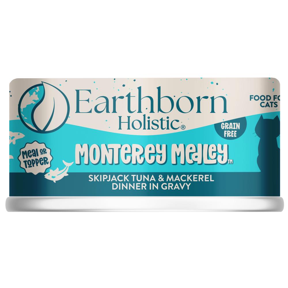 Earthborn Holistic Monterey Medley Grain-Free Wet Cat Food Can, 5.5-oz