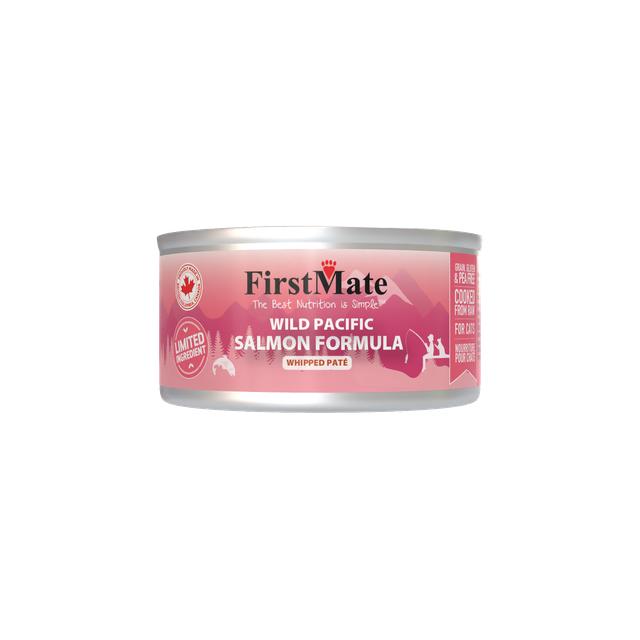 FirstMate Limited Ingredient Wild Pacific Salmon Wet Cat Food Can, 5.5-oz