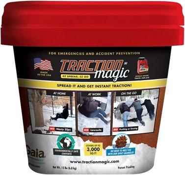 Safe Paw Traction Magic Ice Management Agent, 15-lb bucket