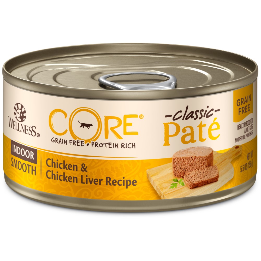 Wellness CORE Pate Grain Free Indoor Chicken Chicken Liver Wet