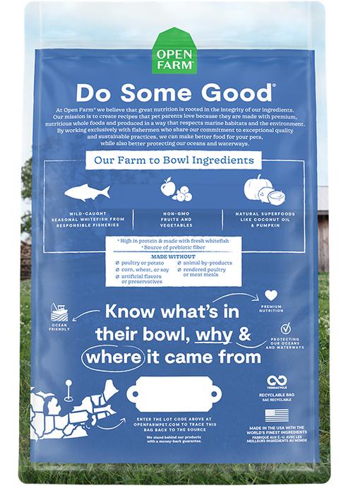 Open Farm Catch-of-the-Season Whitefish Recipe Grain-Free Dry Cat Food, 8-lb