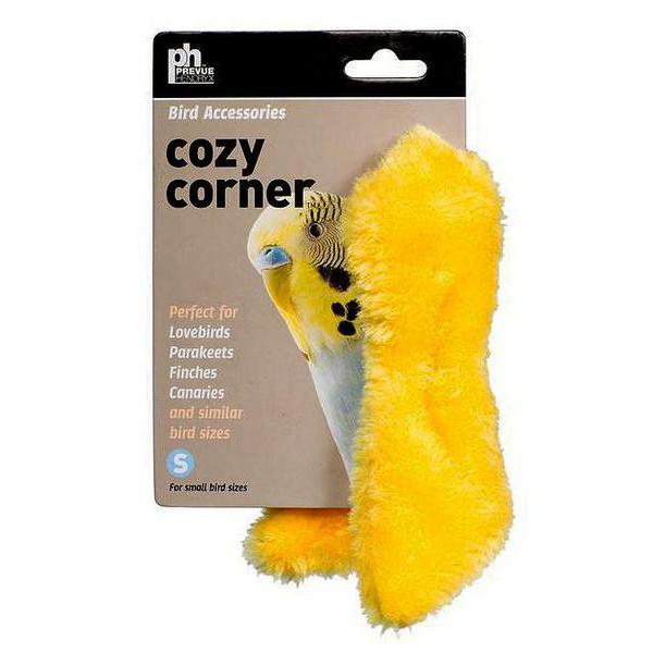Prevue Pet Products Cozy Corner Soft Fleece Hanging Bird Blanket, Small (6-in)