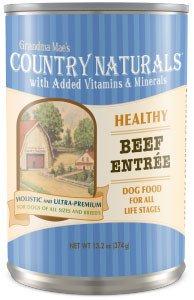 Grandma Mae's Country Naturals Healthy Entrees Beef Wet Dog Food, 13.2-oz