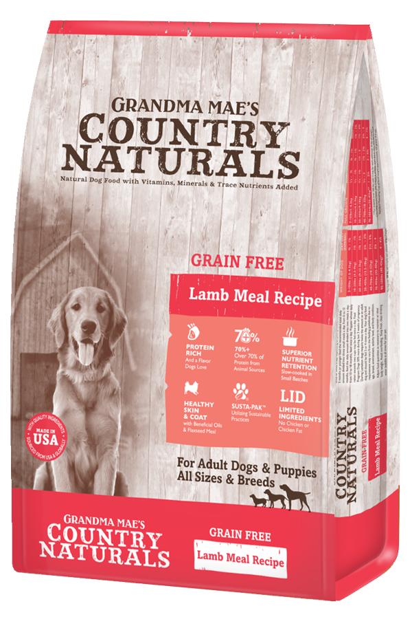 Grandma Mae's Country Naturals Lamb Meal Limited Ingredient Grain-Free Dry Dog Food