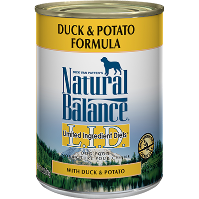 Natural Balance - LID Duck & Potato - 13oz/12cs (**)