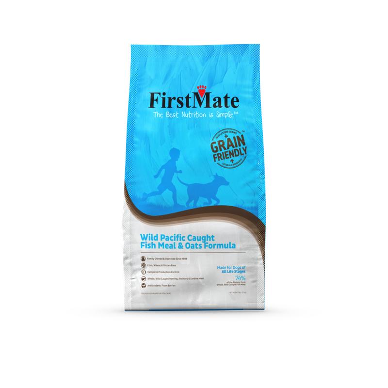 FirstMate Wild Pacific Caught Fish & Oats Grain Friendly Dry Dog Food