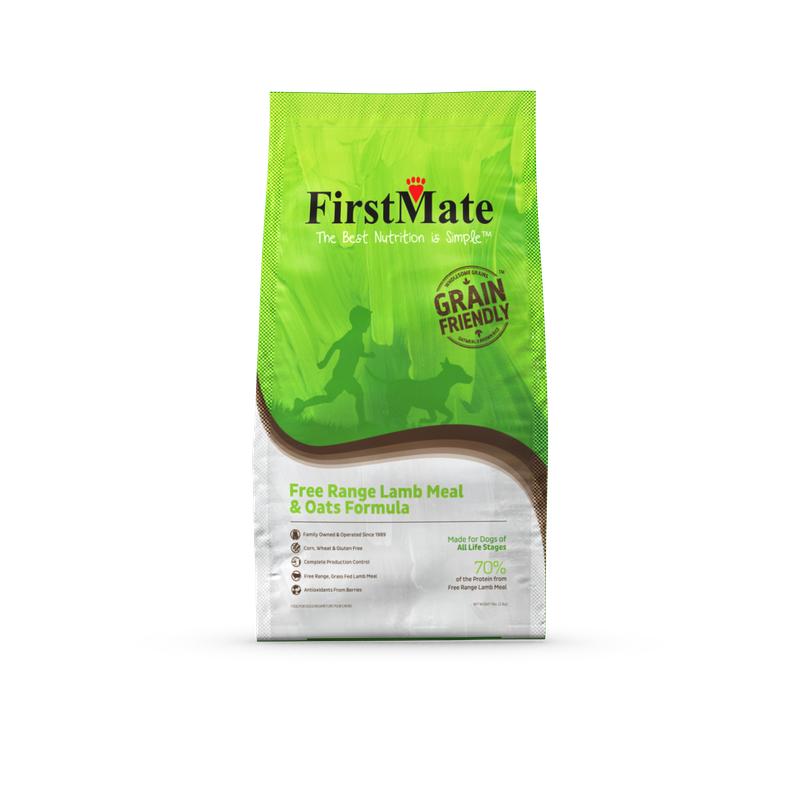 FirstMate Free Range Lamb Meal & Oats Grain Friendly Dry Dog Food