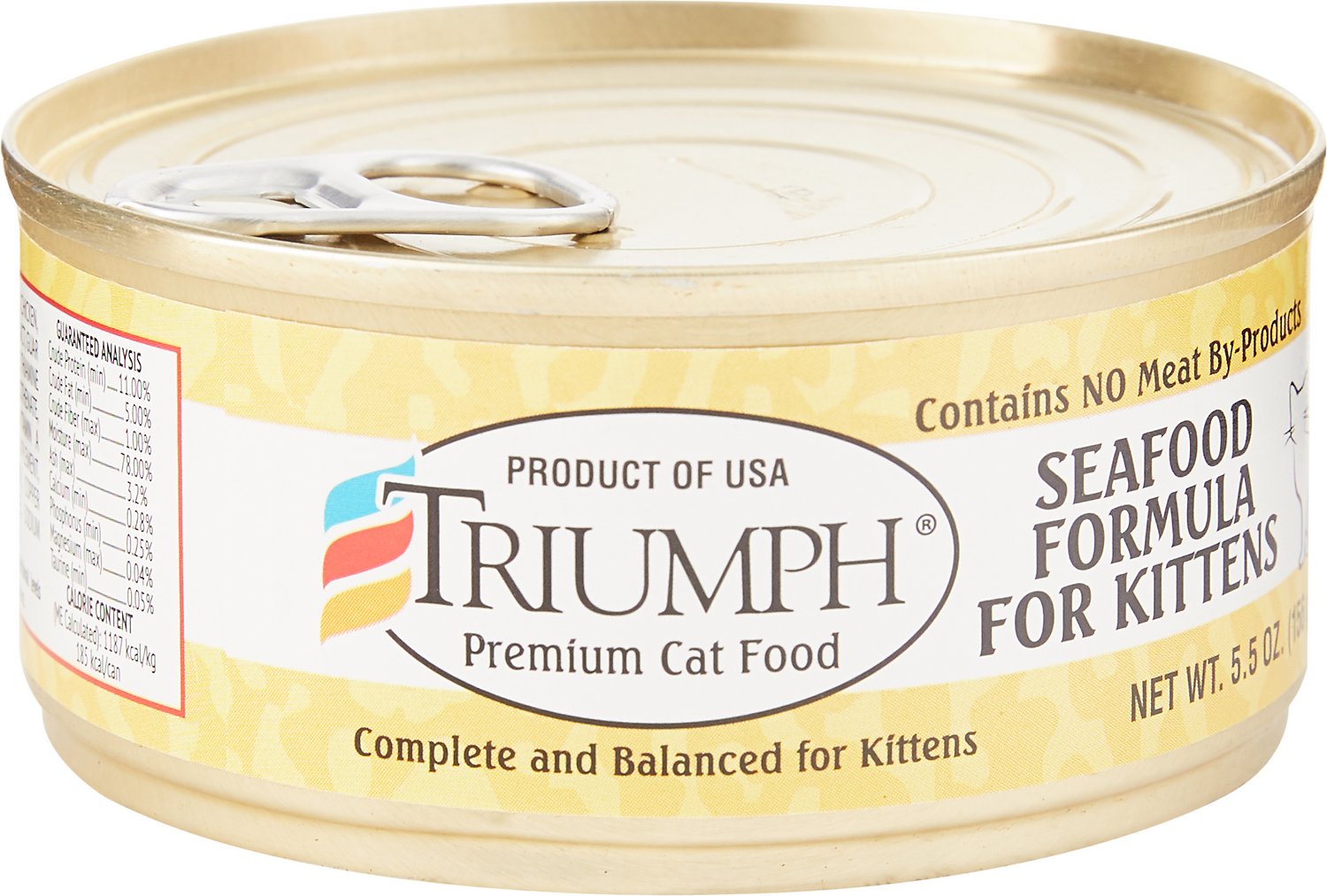 Triumph Seafood Formula for Kittens Canned Cat Food