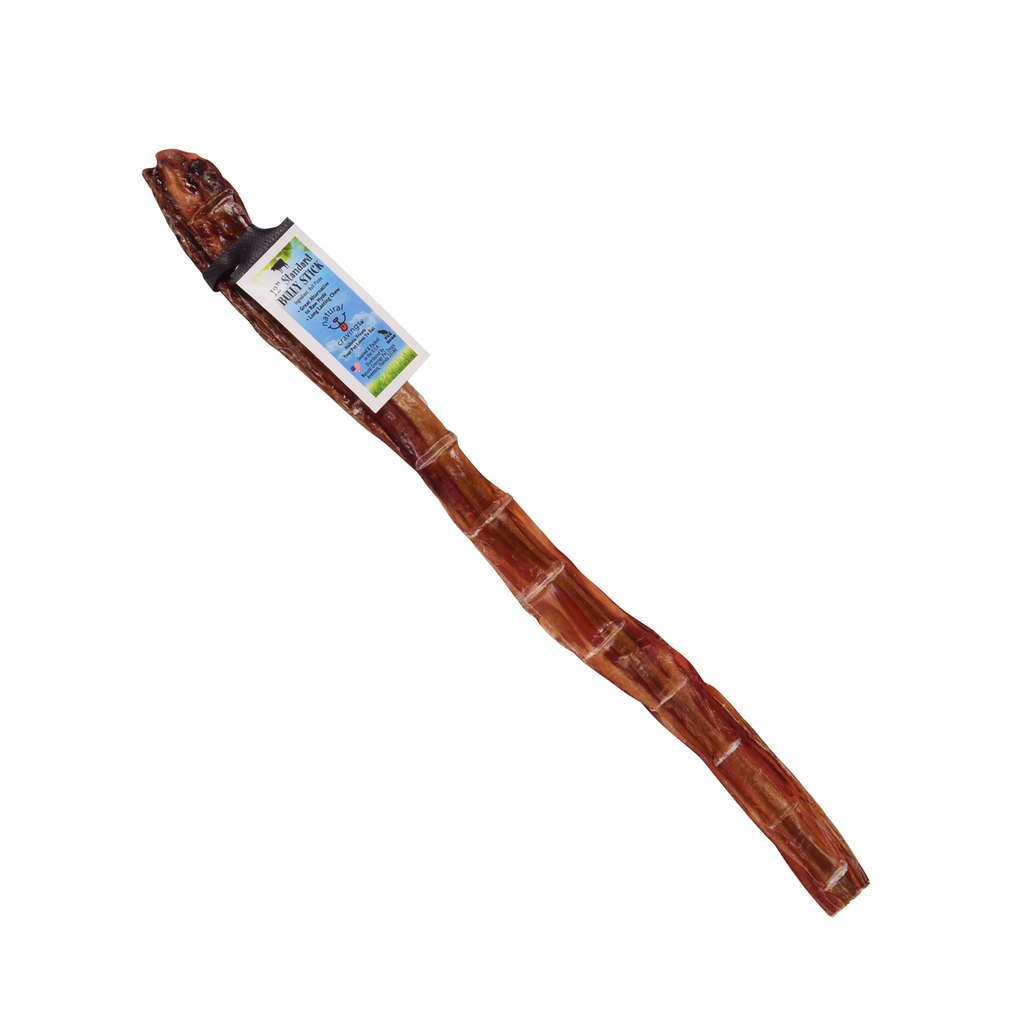 Natural Cravings USA 12" Standard Steer Bully Stick Dog Treats (Size: 12-in)