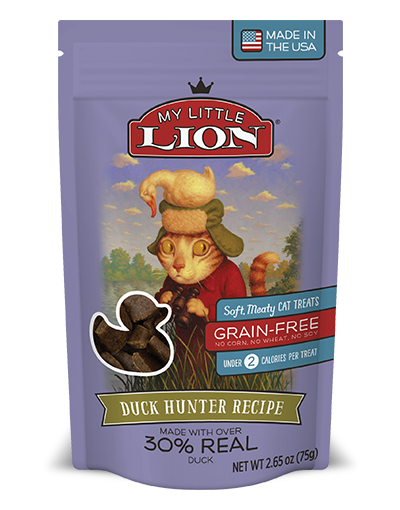 My Little Lion Duck Hunter Recipe Cat Treats, 2.65-oz (Size: 2.65-oz)