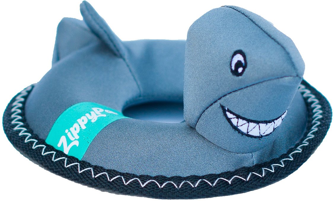 ZippyPaws Floaterz Shark Dog Toy