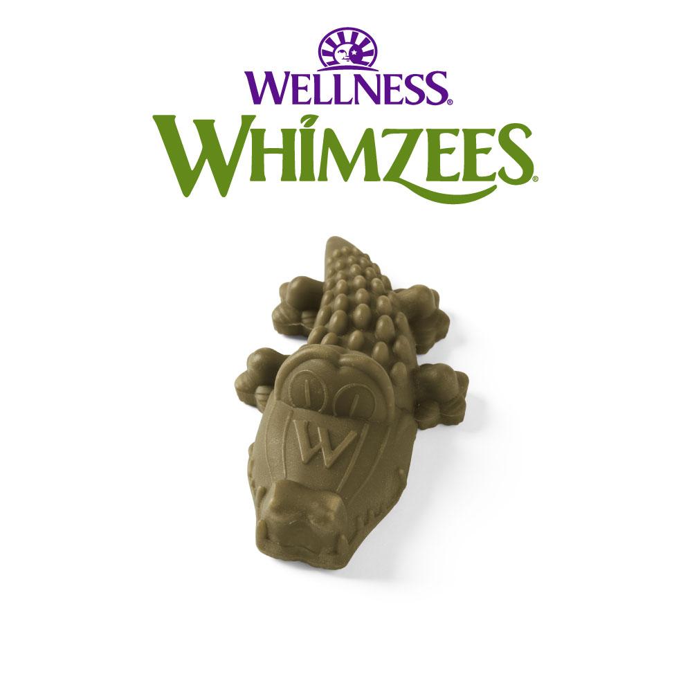 WHIMZEES Alligator Natural Dental Dog Treats, Medium, 1-count