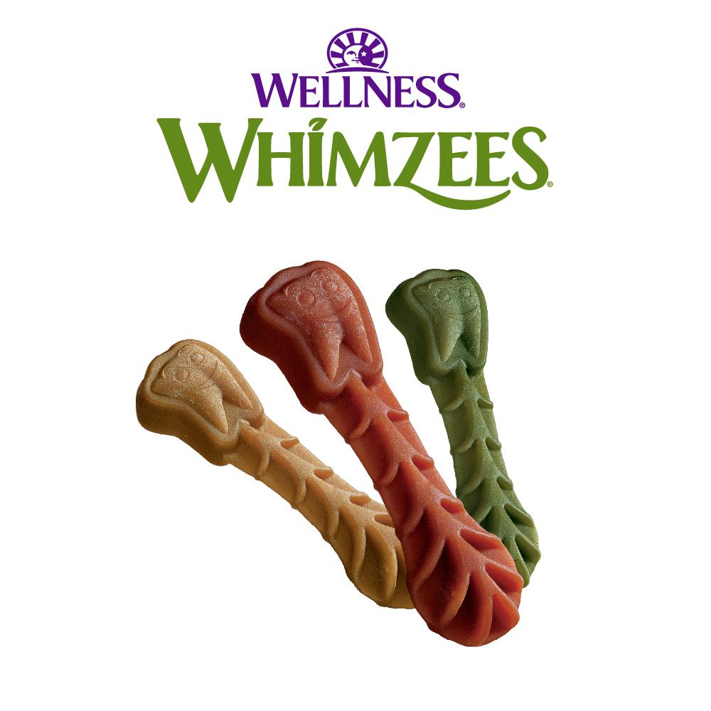 WHIMZEES Brushzees Natural Dental Dog Treats, X-Small, 1-count