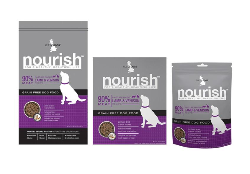 Isle of Dogs Nourish Pasture Raised Lamb & Venison Recipe - Single Bag