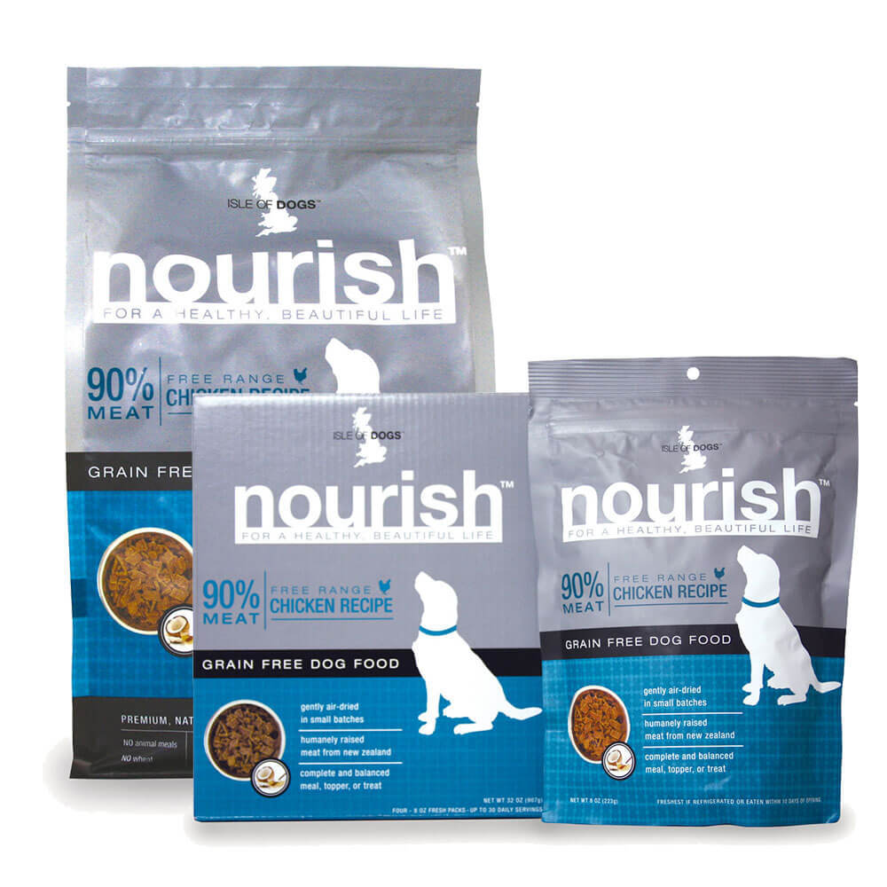 Isle of Dogs Nourish Free Range Chicken Recipe - Single Bag
